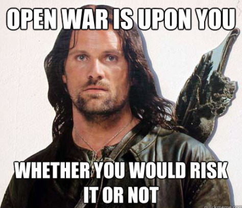 War Is Upon You